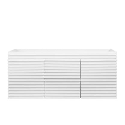 Render 48" Double Sink Compatible (Not Included) Bathroom Vanity Cabinet