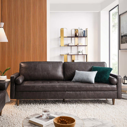 Valour 88" Leather Sofa