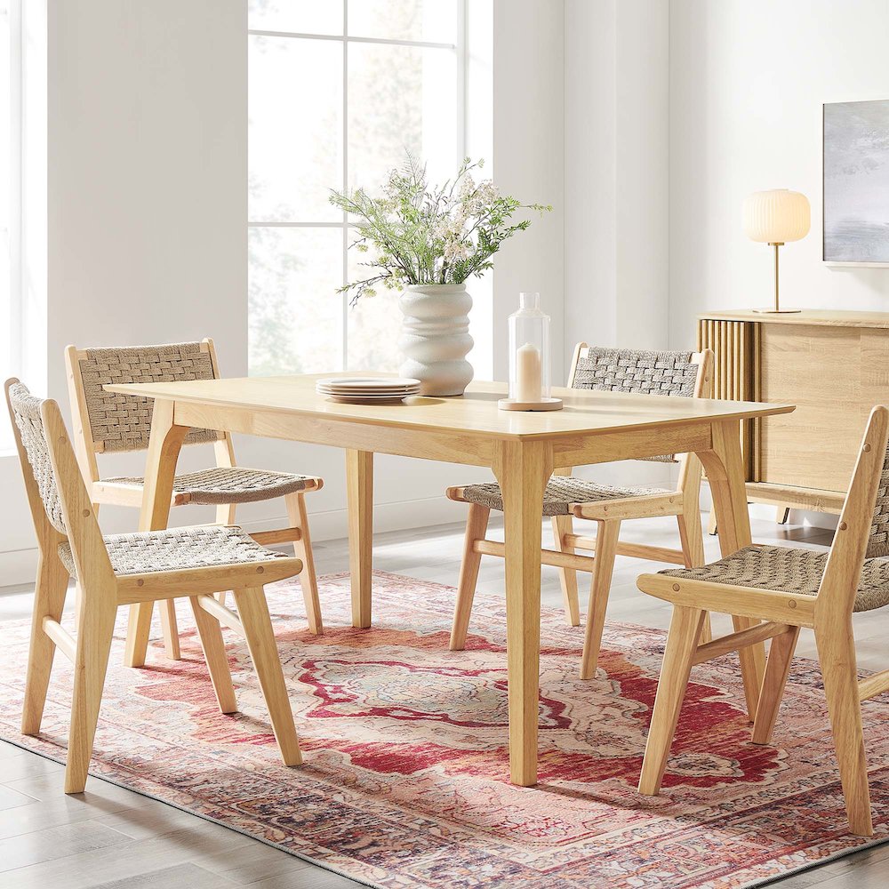 Juxtapose 63” Rectangle Dining Table