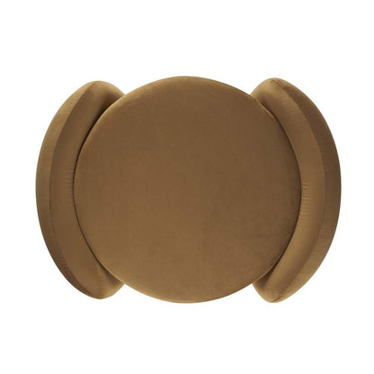 Nebula Upholstered Performance Velvet Ottoman
