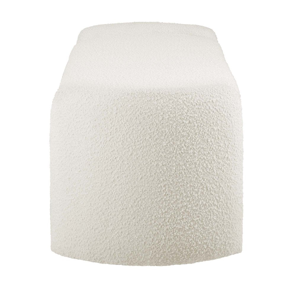 Nebula Boucle Upholstered Bench