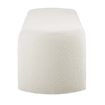 Nebula Boucle Upholstered Bench