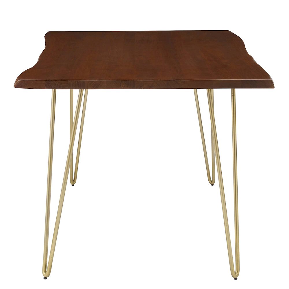 Ardor 60" Live Edge Acacia Wood Acacia Wood Dining Table