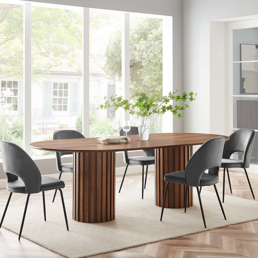 Senja 95" Oval Dining Table