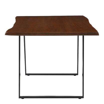 Viggo 60" Live Edge Acacia Wood Acacia Wood Dining Table
