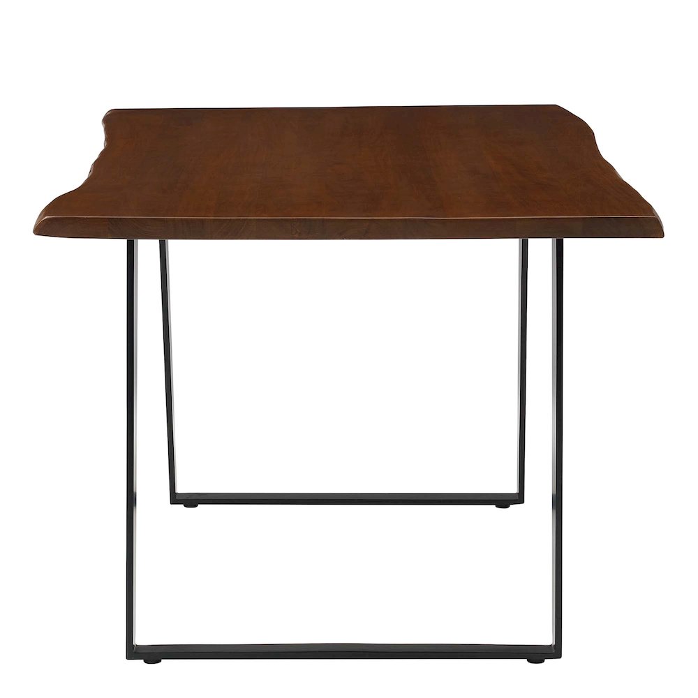 Viggo 60" Live Edge Acacia Wood Acacia Wood Dining Table