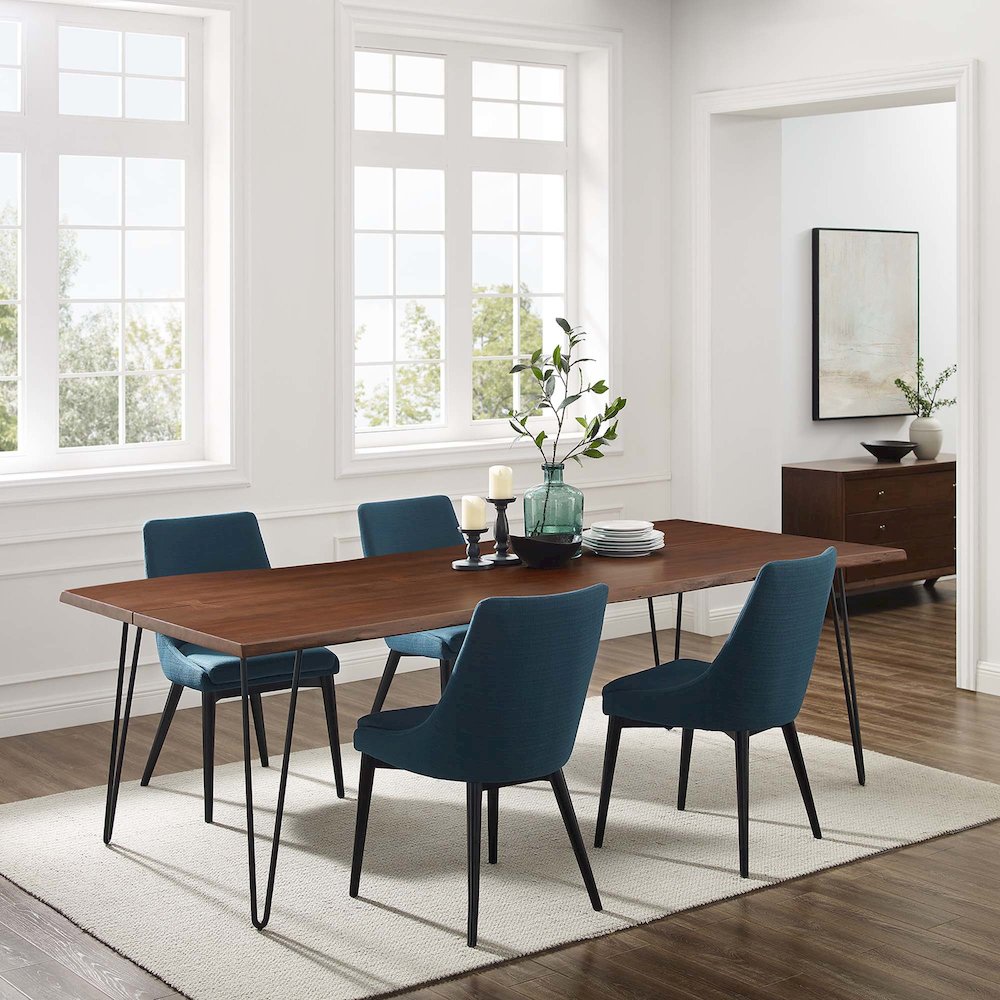 Ardor 96" Live Edge Acacia Wood Acacia Wood Dining Table