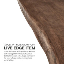Ardor 96" Live Edge Acacia Wood Acacia Wood Dining Table