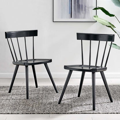Sutter Wood Dining Side Chair Set of 2