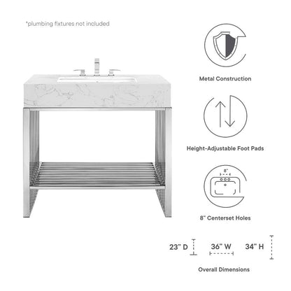 Gridiron 36" Bathroom Vanity