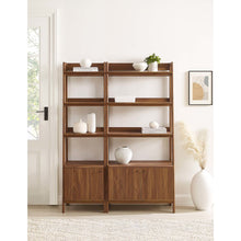 Bixby Wood Bookshelves Set of 2