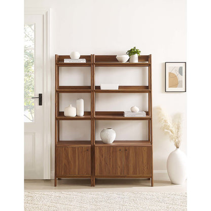 Bixby Wood Bookshelves Set of 2