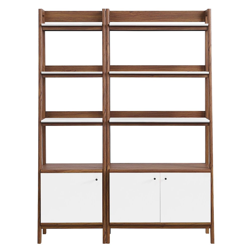 Bixby Wood Bookshelves Set of 2