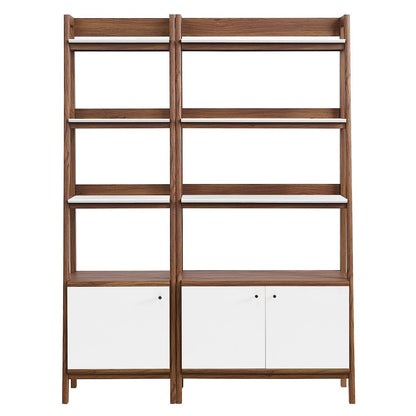 Bixby Wood Bookshelves Set of 2