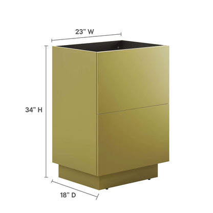 Quantum 32" Bathroom Vanity Cabinet (Sink Basin Not Included)