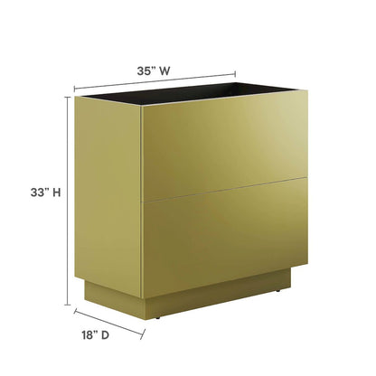 Quantum 36" Bathroom Vanity Cabinet (Sink Basin Not Included)
