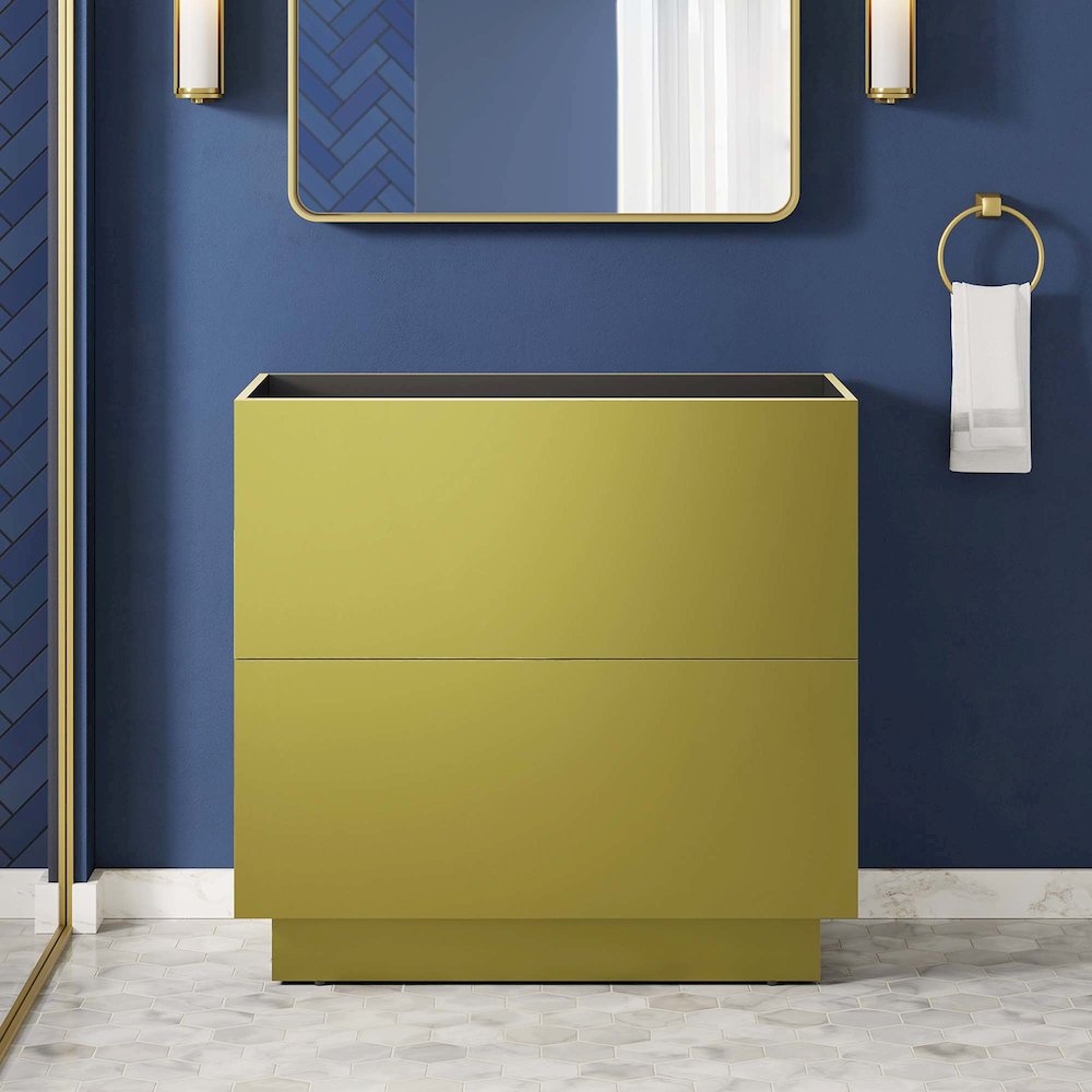 Quantum 36" Bathroom Vanity Cabinet (Sink Basin Not Included)