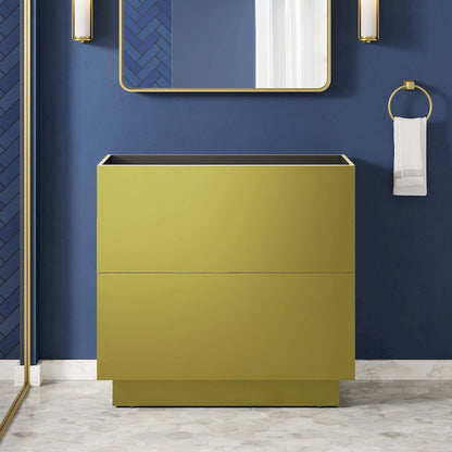 Quantum 36" Bathroom Vanity Cabinet (Sink Basin Not Included)