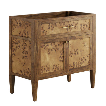Elysian 36" Wood Bathroom Vanity Cabinet (Sink Basin Not Included)