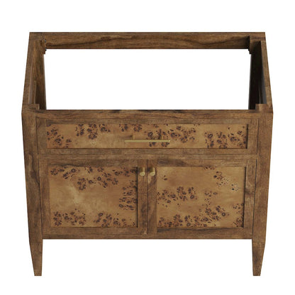 Elysian 36" Wood Bathroom Vanity Cabinet (Sink Basin Not Included)
