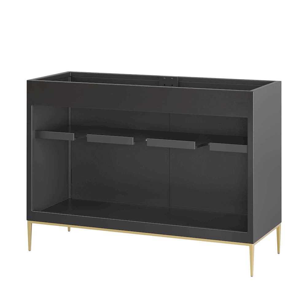 48" Double or Single Sink (Not Included) Bathroom Vanity Cabinet