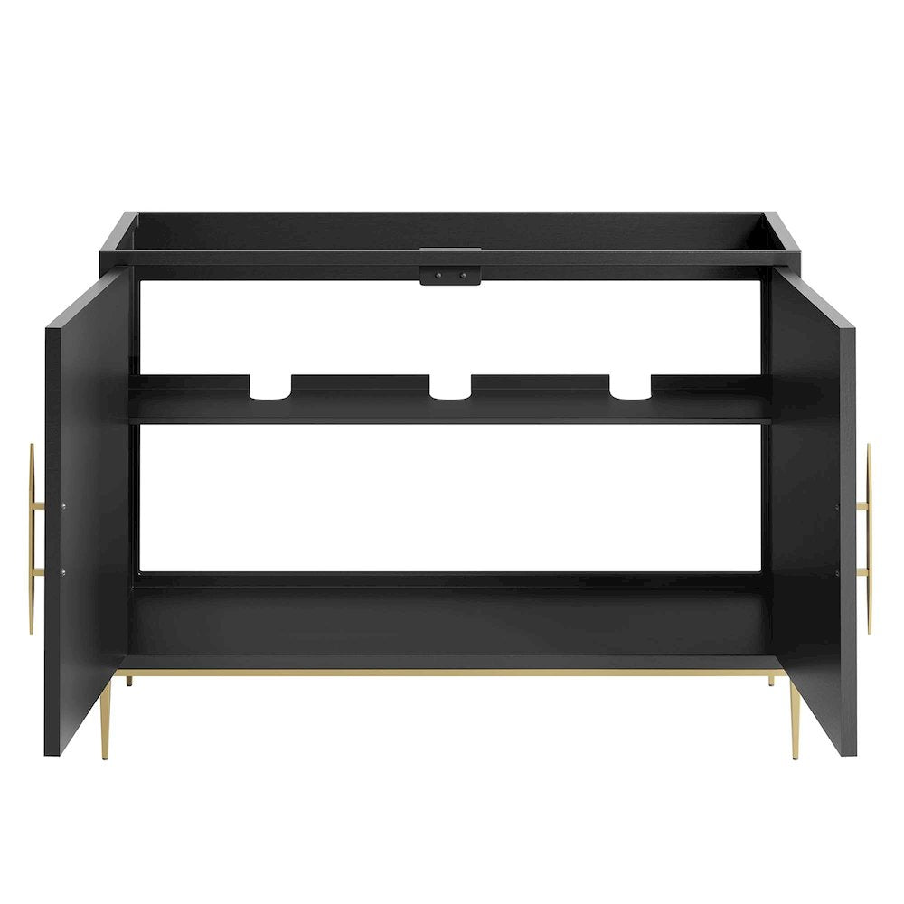 48" Double or Single Sink (Not Included) Bathroom Vanity Cabinet