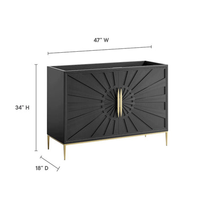 48" Double or Single Sink (Not Included) Bathroom Vanity Cabinet
