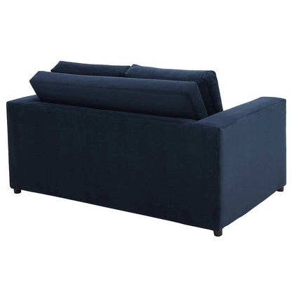 Avendale Velvet Loveseat