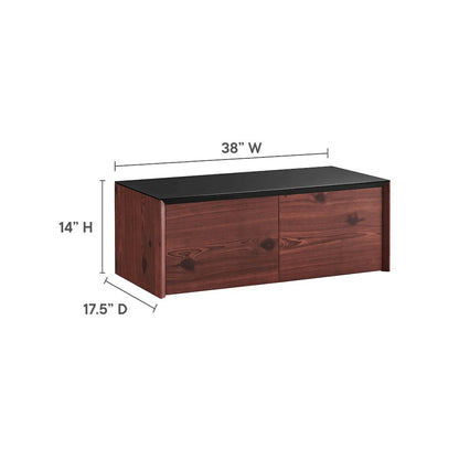 Kinetic Wall-Mount Office Storage Cabinet