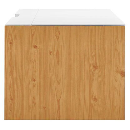 Kinetic 38" Wall-Mount Office Desk