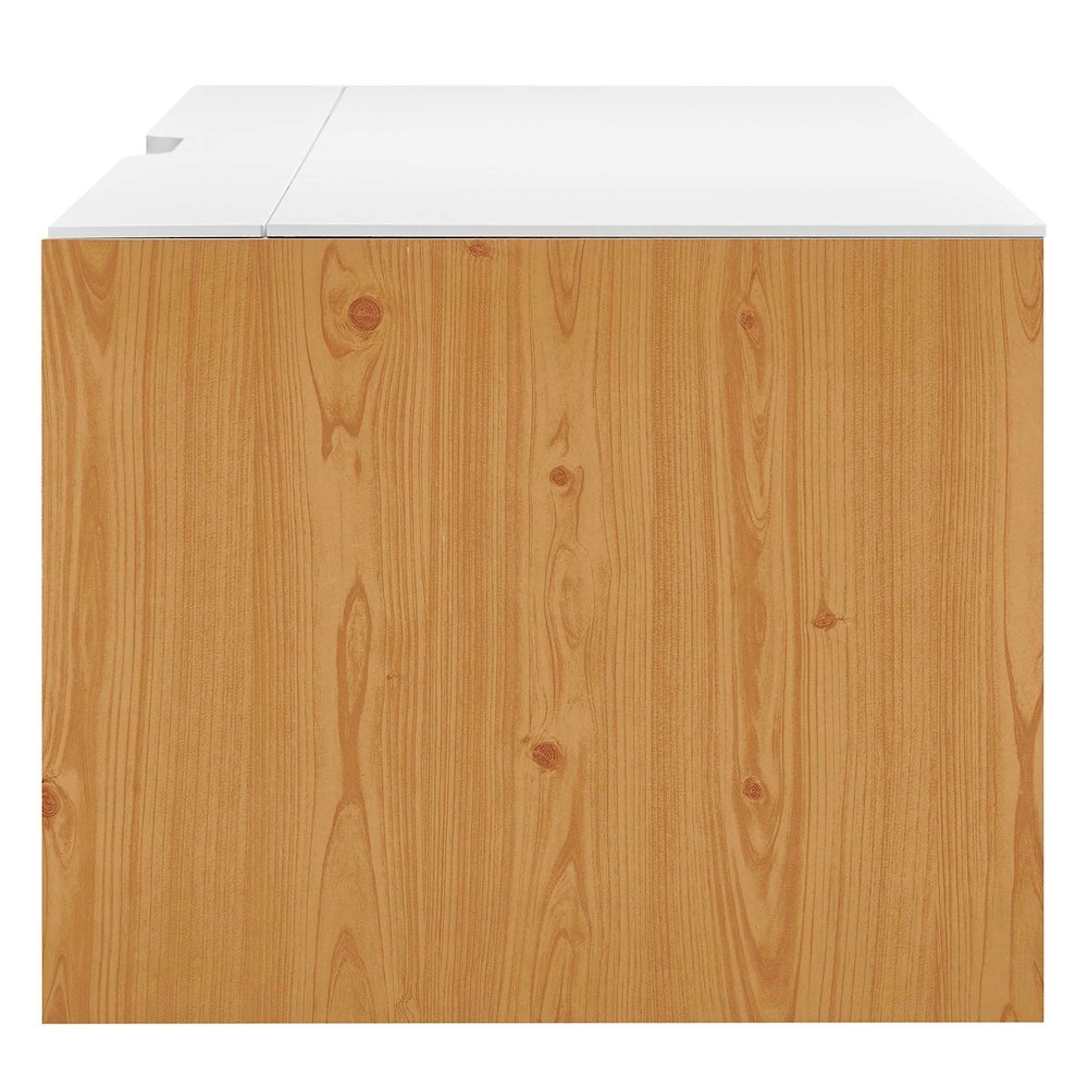 Kinetic 49" Wall-Mount Office Desk