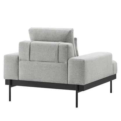 Proximity Upholstered Fabric Armchair