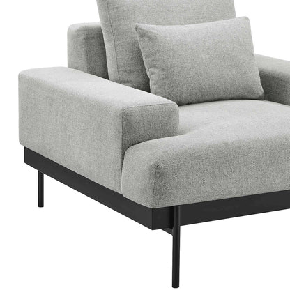 Proximity Upholstered Fabric Armchair