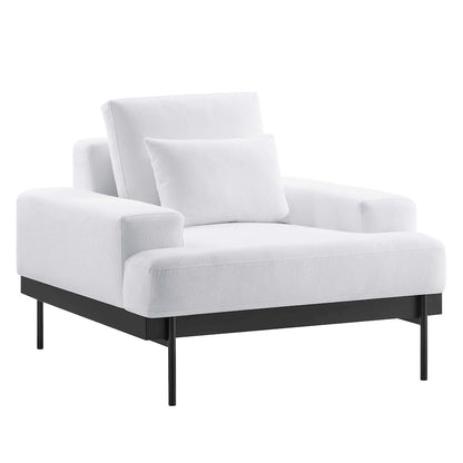 Proximity Upholstered Fabric Armchair