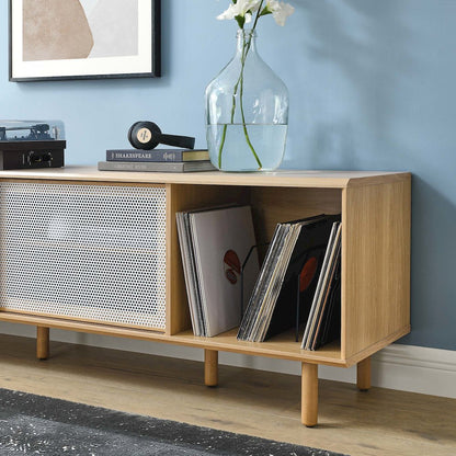 Kurtis 67" TV and Vinyl Record Stand