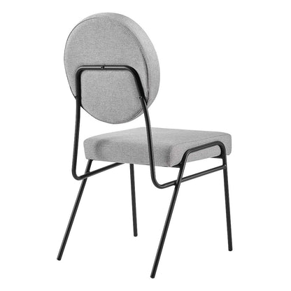 Craft Upholstered Fabric Dining Side Chairs