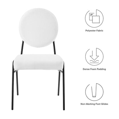 Craft Upholstered Fabric Dining Side Chairs