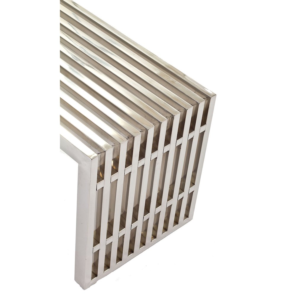Stainless Steel Bench with Sleek Modern Design and Durable Construction