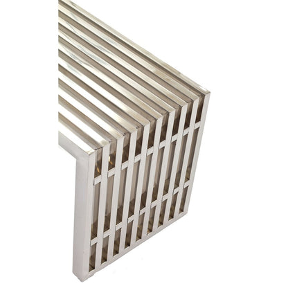 Stainless Steel Bench with Sleek Modern Design and Durable Construction