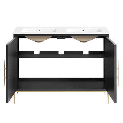 Awaken 48" Double Sink Bathroom Vanity