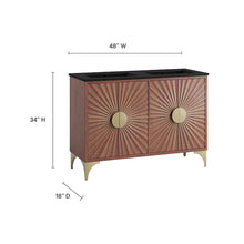 Daylight 48" Double Sink Bathroom Vanity