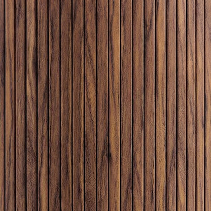 Curved Wood Sideboard Buffet Cabinet with Credenza Storage, Walnut