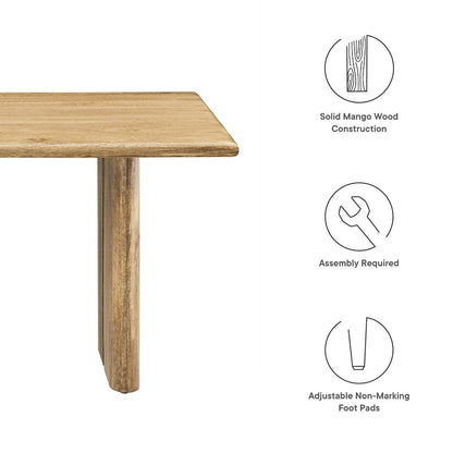 Amistad Wood Coffee Table