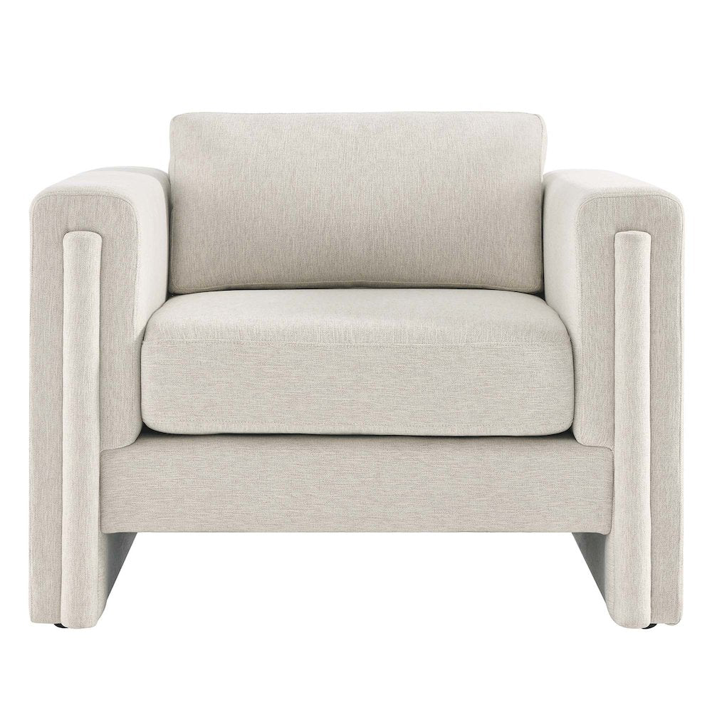 Visible Fabric Armchair