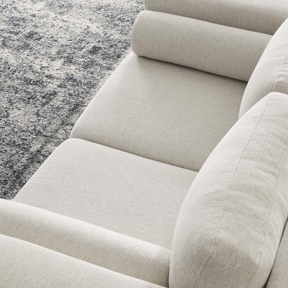 Visible Fabric Loveseat