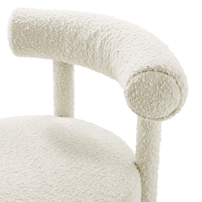 Toulouse Boucle Fabric Dining Chair