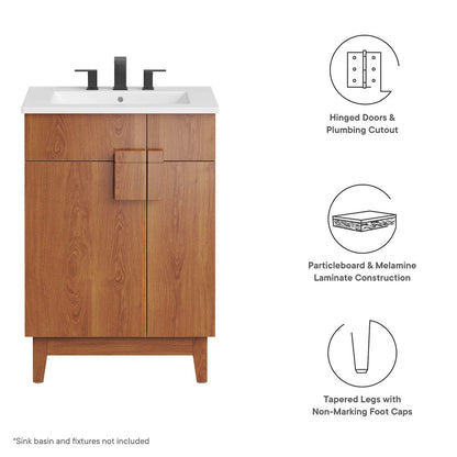 Miles 24” Bathroom Vanity Cabinet (Sink Basin Not Included)
