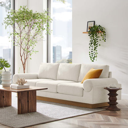 Oasis Upholstered Fabric Sofa