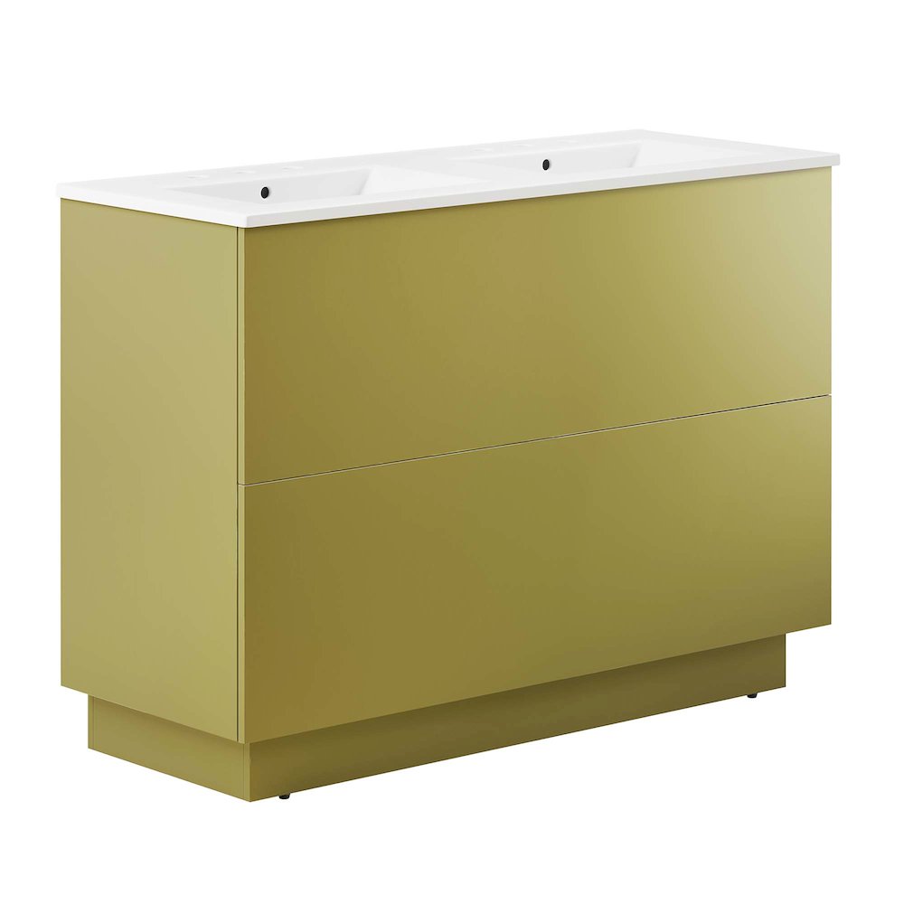 Quantum 48" Double Sink Bathroom Vanity
