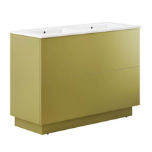 Quantum 48" Double Sink Bathroom Vanity